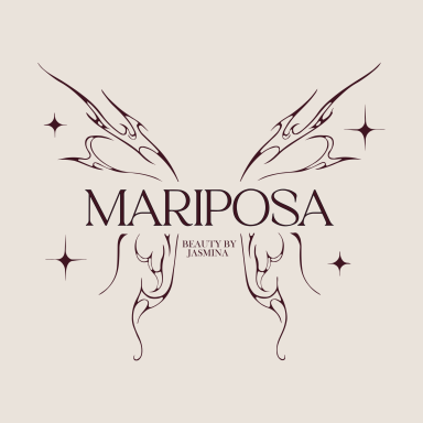 Mariposa Beauty Logo Schmetterling
